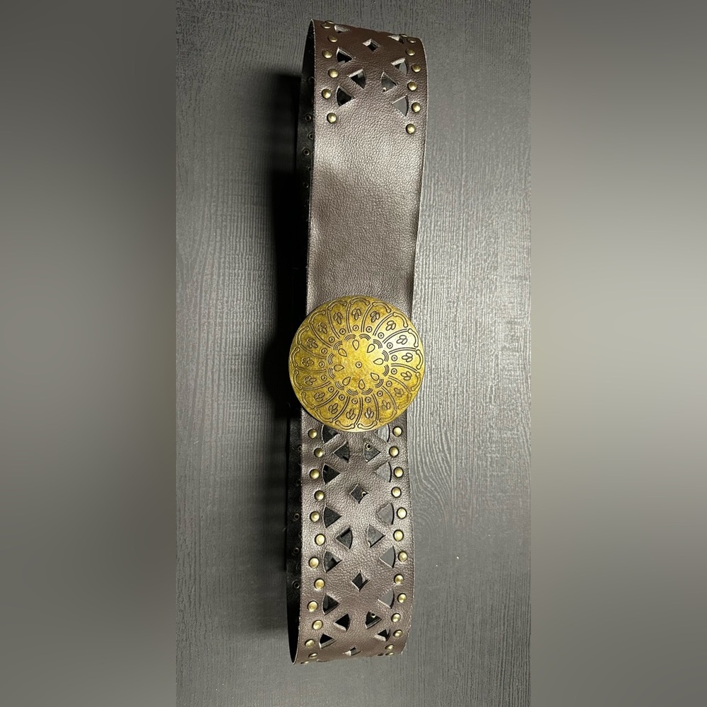 Brown hip belt